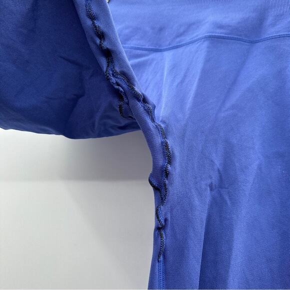 Victoria’s Secret Sport Blue Purple Mid Rise Cut Out Seamless Tight Leggings XLa - Picture 5 of 11